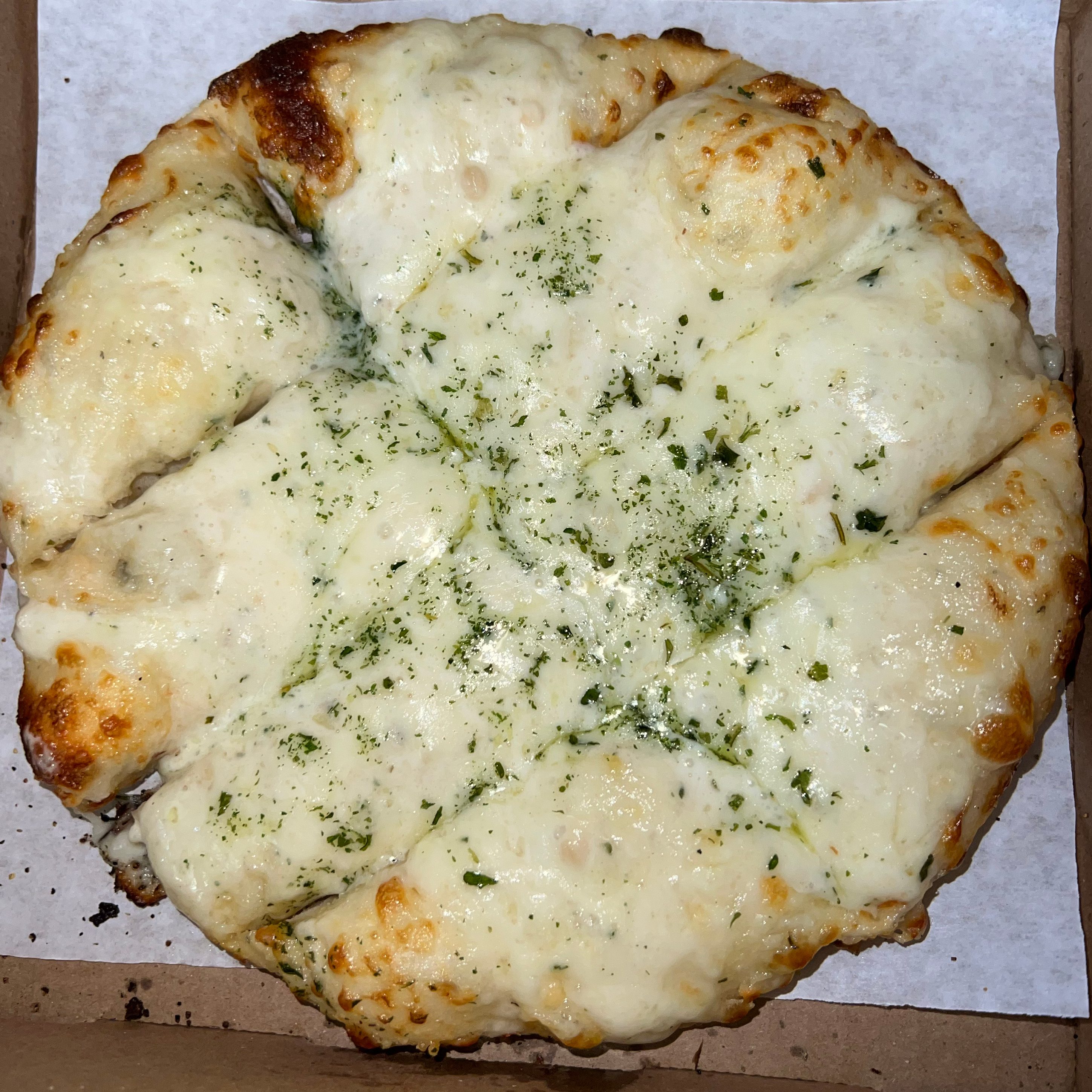 GARLIC CHEESE BREAD.