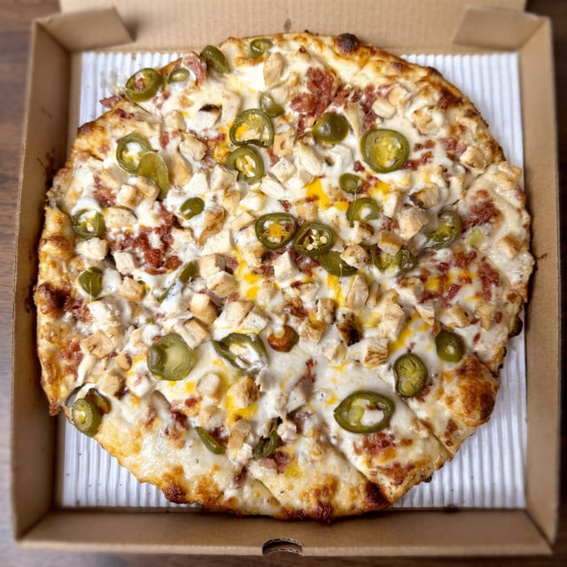 SUNNYSIDE GARLIC CHEESE BREAD.