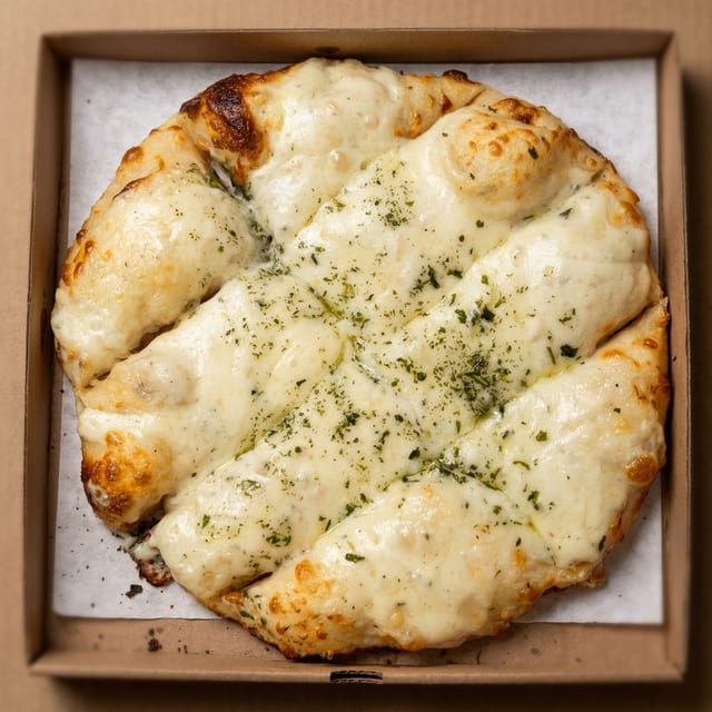 MEDIUM GARLIC CHEESE BREAD.
